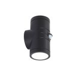 Ansell Wandlamp Reef Zwart Up & Down - Buitenverlichting - 10W 885lm 90D - 830-840-860 CCT | IP65 -Bewegings- en Lichtsensor