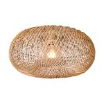 Good&Mojo Plafondlamp Arizona Rattan Natural S | Geschikt voor 1x E27 