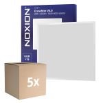 Voordeelpak 5x Noxion LED Paneel Ecowhite V4.0 28W 3360lm CCT  |  600X600 UGR<19