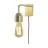 It's about RoMi Wandlamp Madrid Ijzer Goud S | Geschikt voor 1x E27 